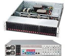   E-ATX Server Case SuperMicro[CSE-216BE1C-R920LPB]Black 24xHotSwap SAS/SATA,Enhanced 920W