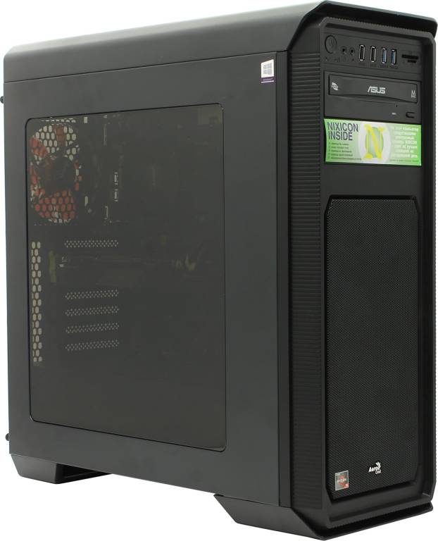   NIX X6100a/PREMIUM(X636QPGa): Ryzen 5 2600X/ 16 / 500  SSD+1 / 8  GeForce RTX2070