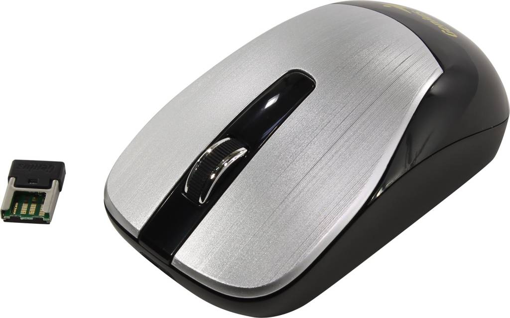   USB Genius Wireless Mouse [ECO-8015 Silver] (RTL)  3.( ) (31030005401)