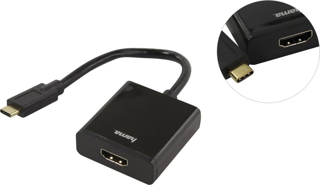  - USB-C - > HDMI (F) Hama [135726]