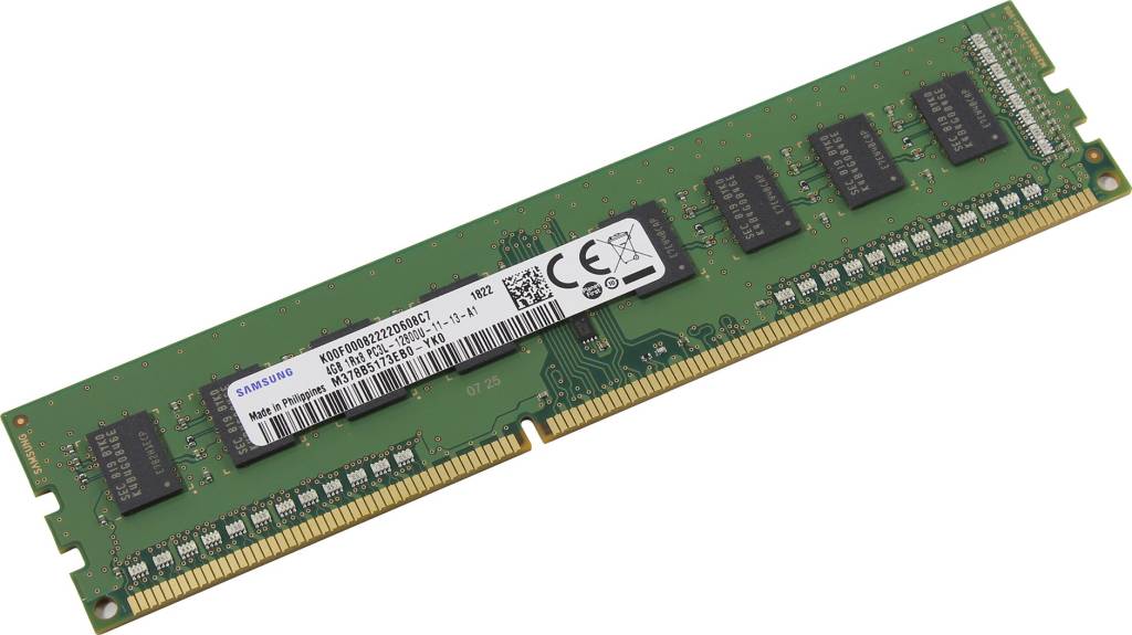    DDR3L DIMM  4Gb PC-12800 SAMSUNG Original Low Voltage