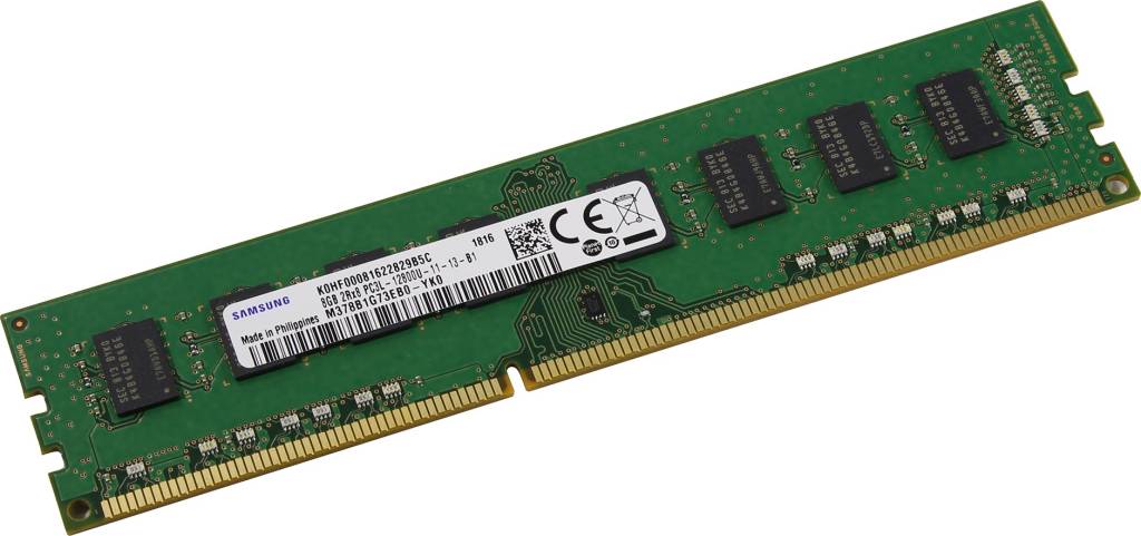    DDR3L DIMM  8Gb PC-12800 SAMSUNG Original Low Voltage