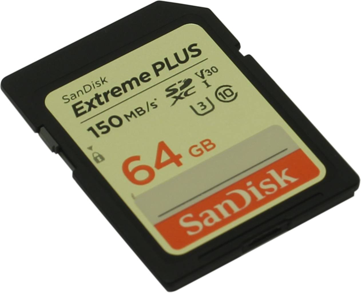    SDXC 64Gb SanDisk Extreme Plus [SDSDXW6-064G-GNCIN] UHS-I U3 V30