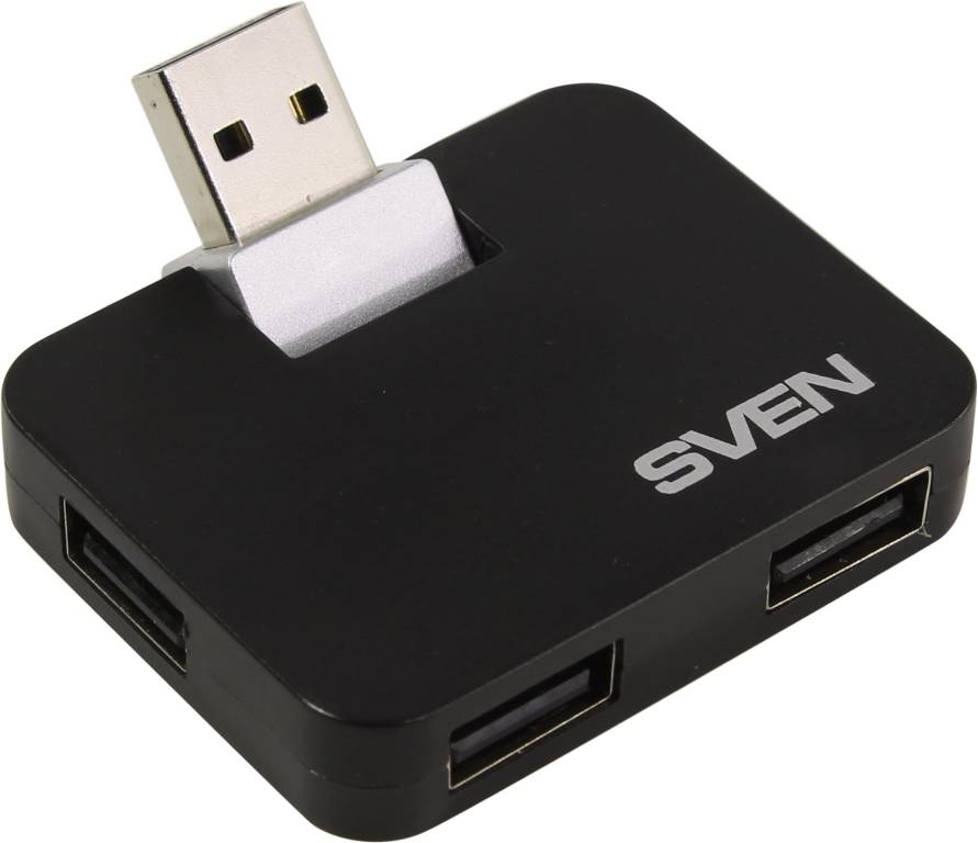   USB HUB 4-port SVEN [HB-677 Black]