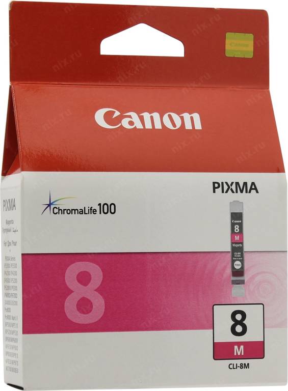 купить Картридж Canon CLI-8M Magenta для PIXMA IP4200/5200/IP6600D/ MP500/MP800