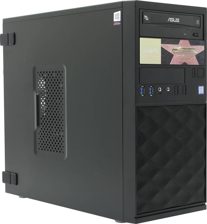   NIX G6000M (G6364LQi): Core i3-8100/ 16 / 1 / 2  Quadro P400/ DVDRW/ Win10 Pro