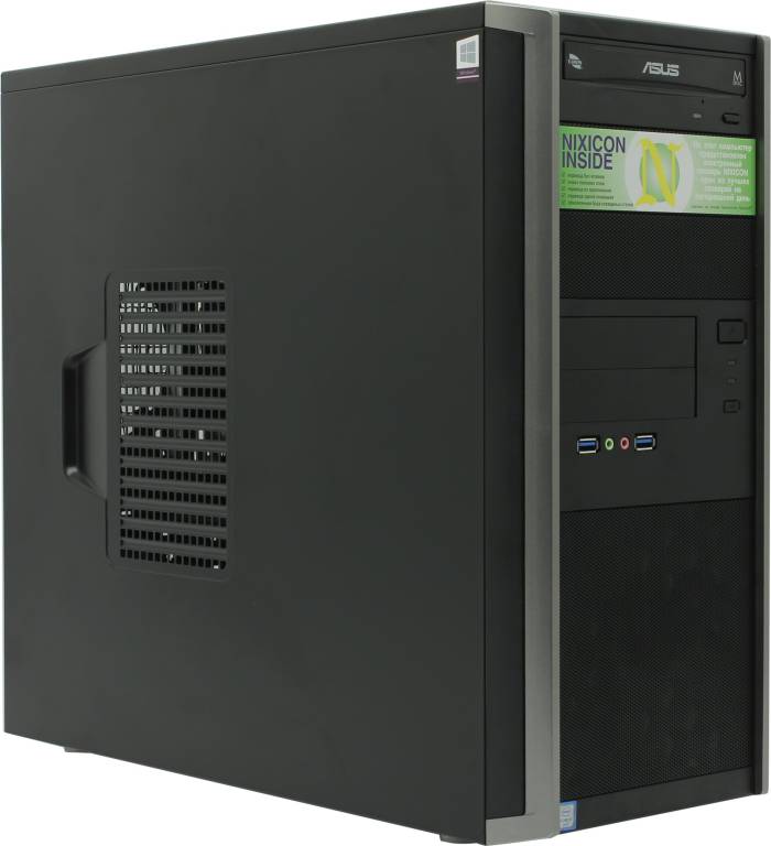   NIX G6000(G6285LQi): Core i5-8400/ 16 / 240  SSD+1 / 2  Quadro P620/ DVDRW/ Win10