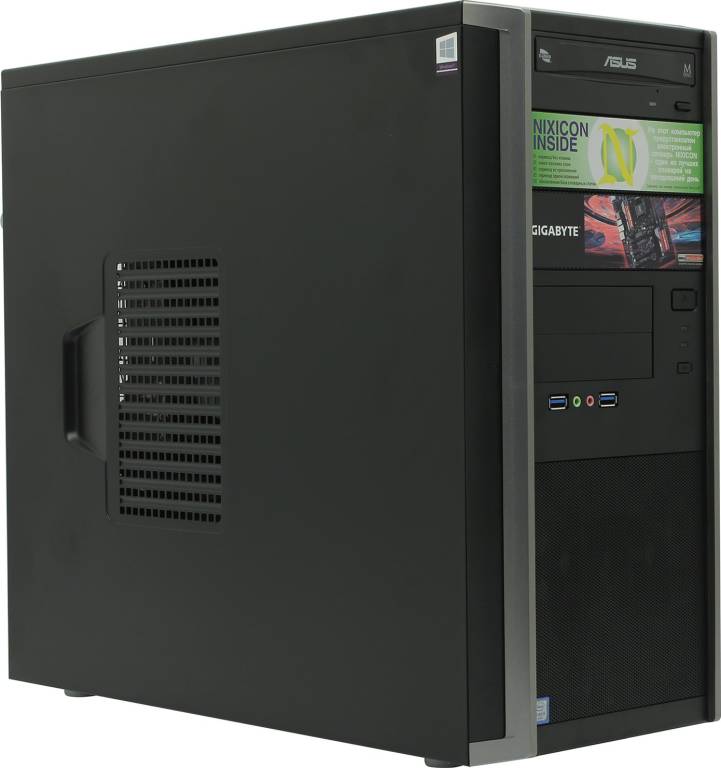   NIX X6000/PRO(X637YPGi): Core i5-9600K/ 16 / 256  SSD+1 / 8  GeForce RTX2070 OC/ D
