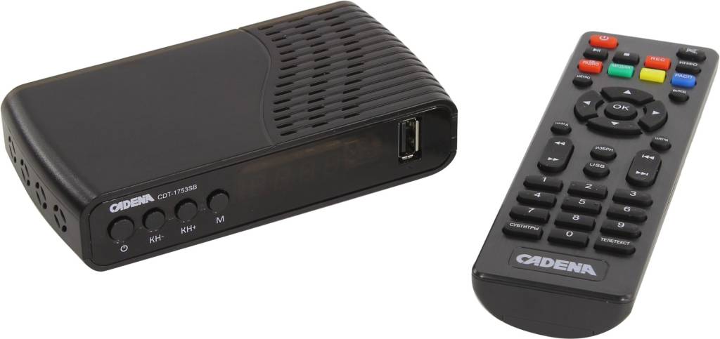   CADENA [CDT-1753SB] (Full HD A/V Player, HDMI, RCA, USB2.0, DVB-T2, )