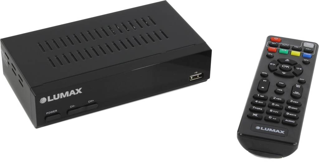 купить Проигрыватель LUMAX [DV3215HD] (Full HD A/V Player, HDMI, RCA, 2xUSB2.0, DVB-T/DVB-T2/DVB-C, ПДУ)
