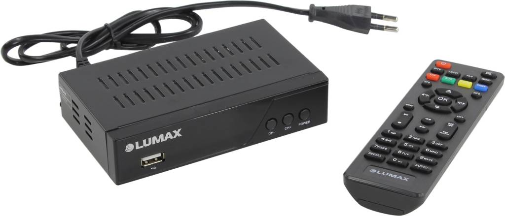 купить Проигрыватель LUMAX [DV3205HD] (Full HD A/V Player, HDMI, RCA, USB2.0, DVB-T/DVB-T2/DVB-C, ПДУ)