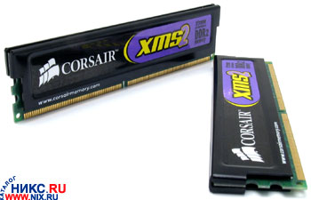    DDR-II DIMM 1024Mb PC-5400 Corsair KIT 2*512Mb [TWIN2X1024-5400C4]