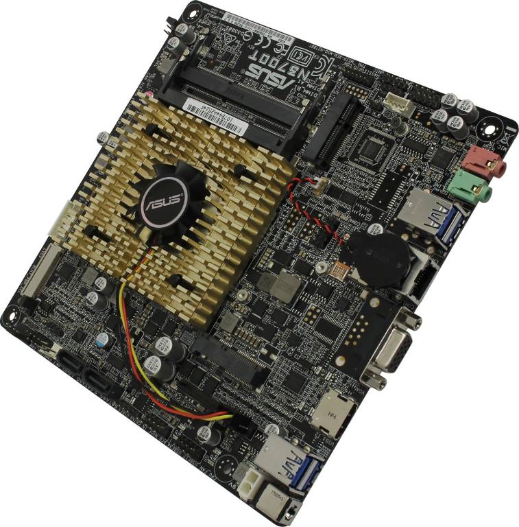    ASUS N3700T/C/SI(Pentium N3700 onboard)(OEM)Dsub+HDMI GbLAN SATA Mini-ITX
