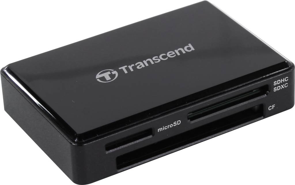  Transcend [TS-RDC8K2] USB3.1 CF/SDXC/microSDXC Card Reader/Writer