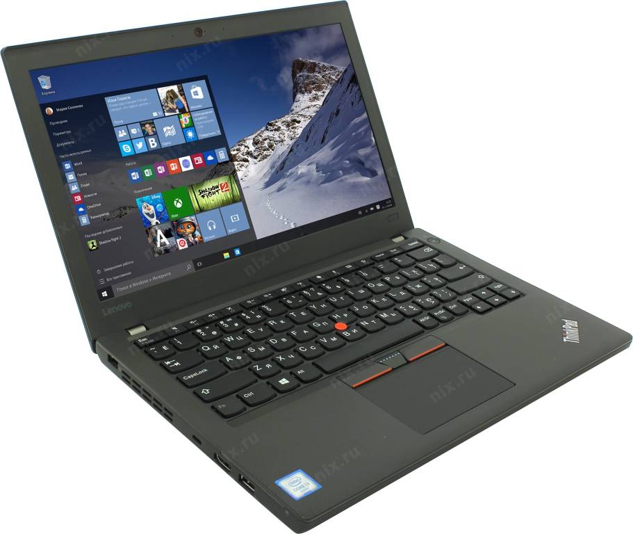   Lenovo ThinkPad X270 [20K5S5L500] i3 6006U/8/256SSD/WiFi/BT/Win10Pro/12.5/1.48 