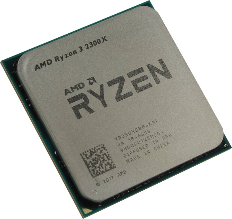   AMD Ryzen 3 2300X (YD230XB) 3.5 GHz/4core/2+8Mb/65W Socket AM4