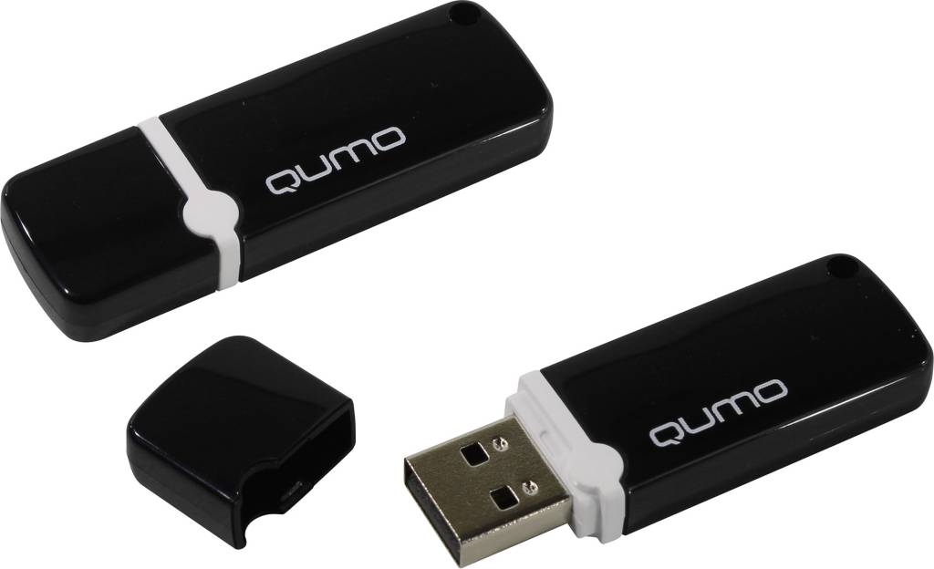   USB2.0 16Gb Qumo Optiva [QM16GUD-OP2-Black] (RTL)