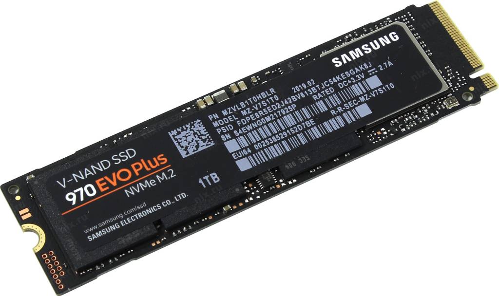   SSD 1 Tb M.2 2280 M Samsung 970 EVO Plus [MZ-V7S1T0BW] (RTL)
