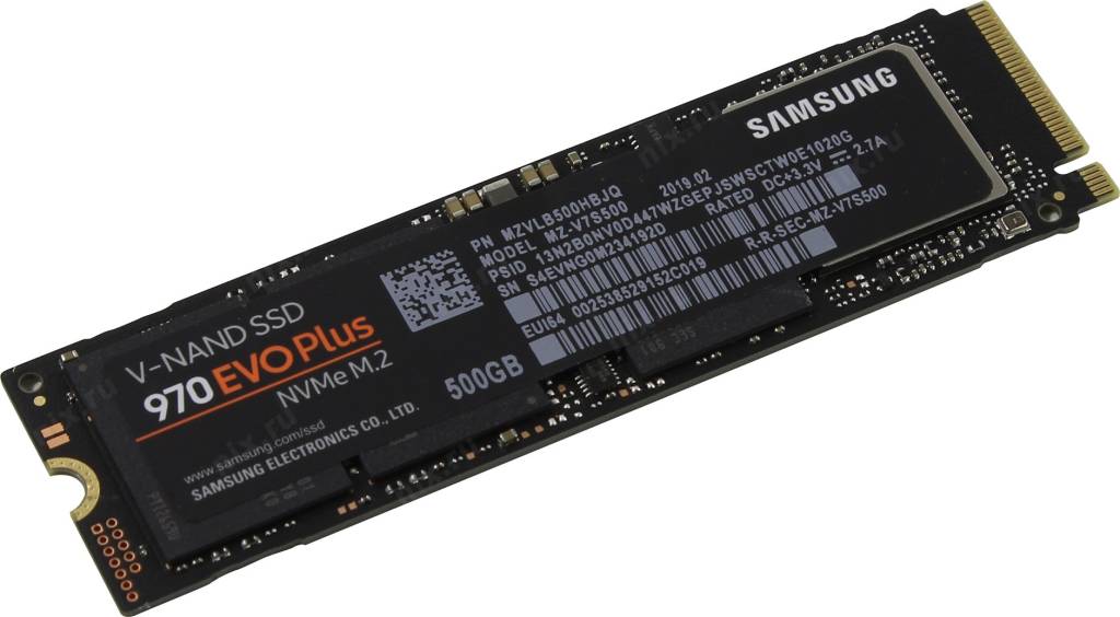   SSD 500 Gb M.2 2280 M Samsung 970 EVO Plus [MZ-V7S500BW] (RTL)
