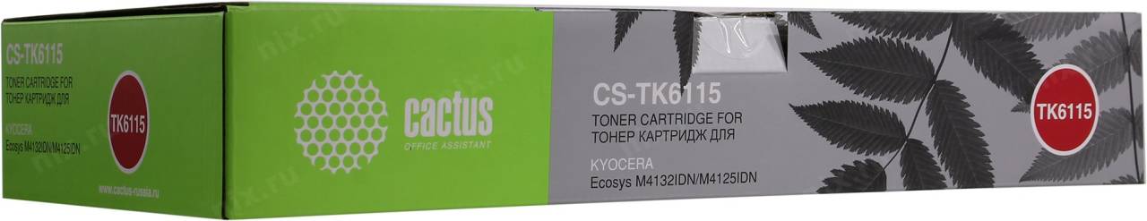  - Cactus CS-TK6115 Black (15000.)  Kyocera Ecosys M4125idn/M4132idn