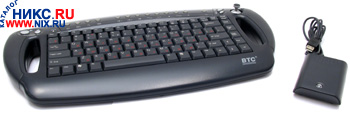   BTC Wireless Keyboard+Joystick Mouse 9019URF [USB] 87+18 /