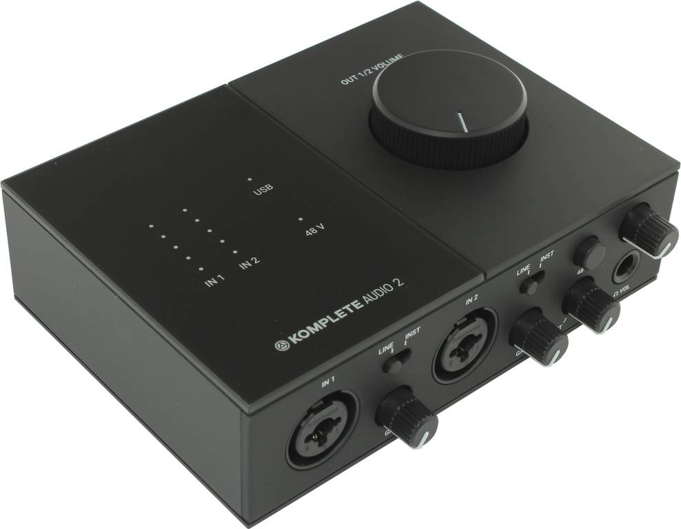    Komplete Audio 2 (RTL) (Analog 2in/2out, USB2.0)