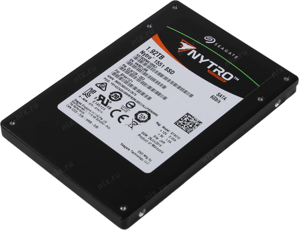   SSD 1.92 Tb SATA-III Seagate Nytro 1551 SSD [XA1920ME10063] 2.5 (OEM)