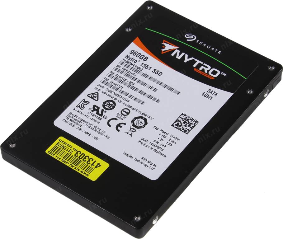   SSD 960 Gb SATA-III Seagate Nytro 1551 SSD [XA960ME10063] 2.5 (OEM)