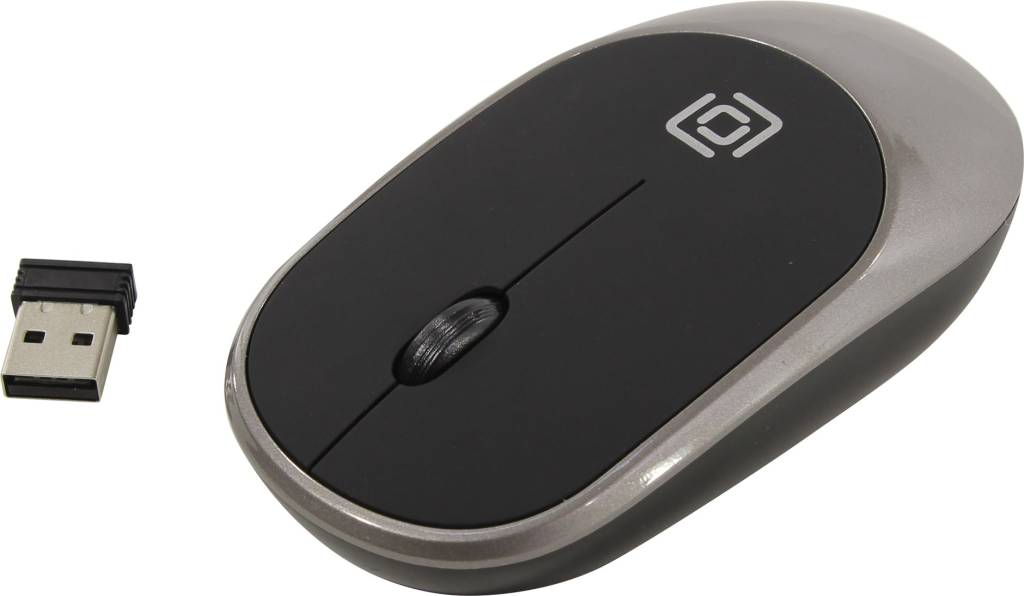   USB OKLICK Wireless Optical Mouse [535MW] [Black&Grey] (RTL) 3.( ) [11103653]