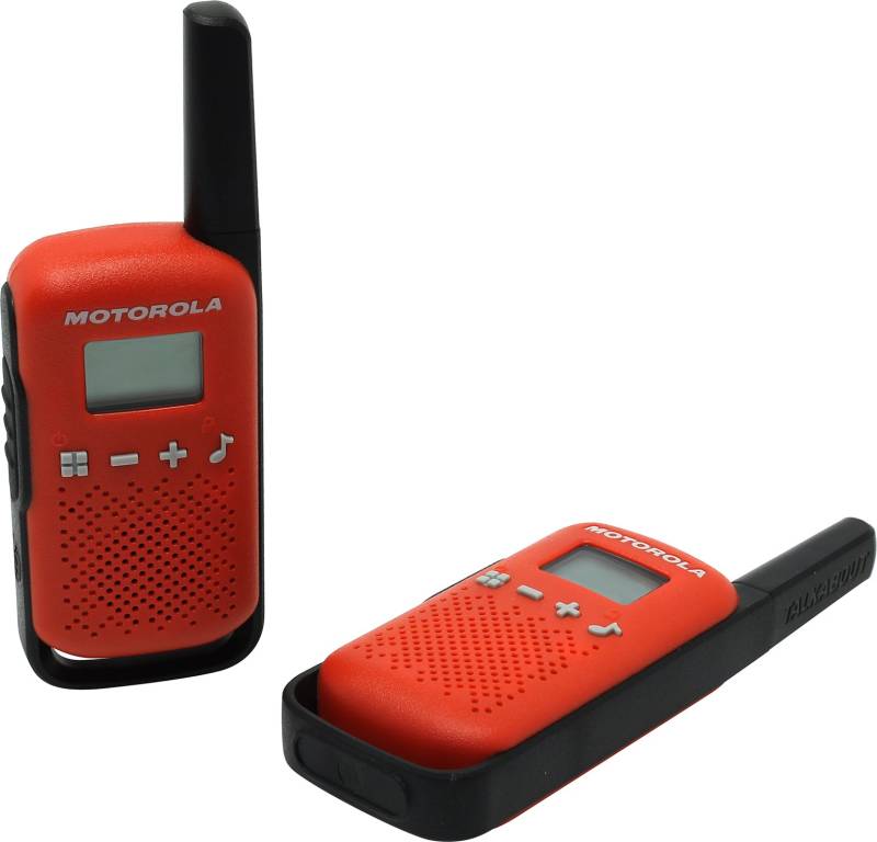  Motorola [TALKABOUT T42 Red] 2 .  (PMR446, 4 , 8 , LCD, 3xAAA)