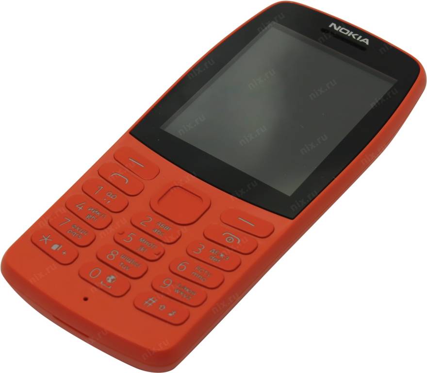   NOKIA 210 TA-1139 DS Red (DualBand, LCD160x120, 2.4, GPRS+BT, microSD, 0.3Mpx)