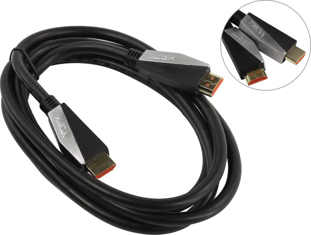 купить Кабель HDMI to HDMI (19M -19M)  1.8м ver2.0 VCOM [CG577-1.8]