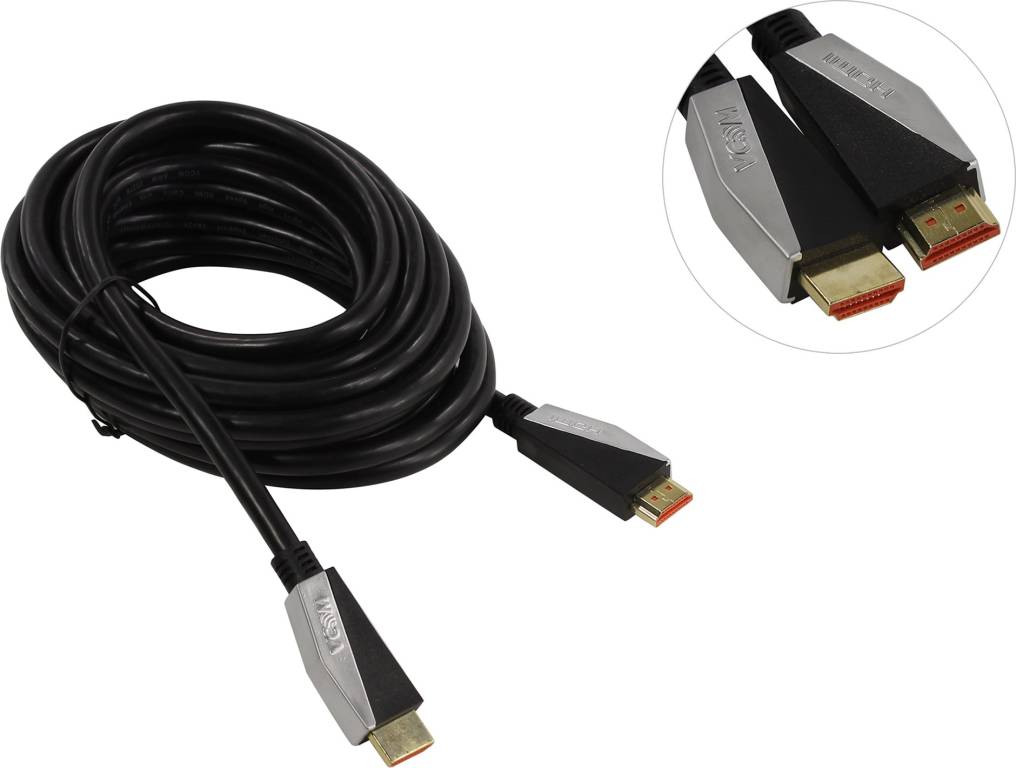 купить Кабель HDMI to HDMI (19M -19M)  5.0м ver2.0 VCOM [CG577-5.0]