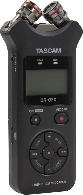   . TASCAM [DR-07X] (LCD, microSDXC, USB2.0, 2xAA)