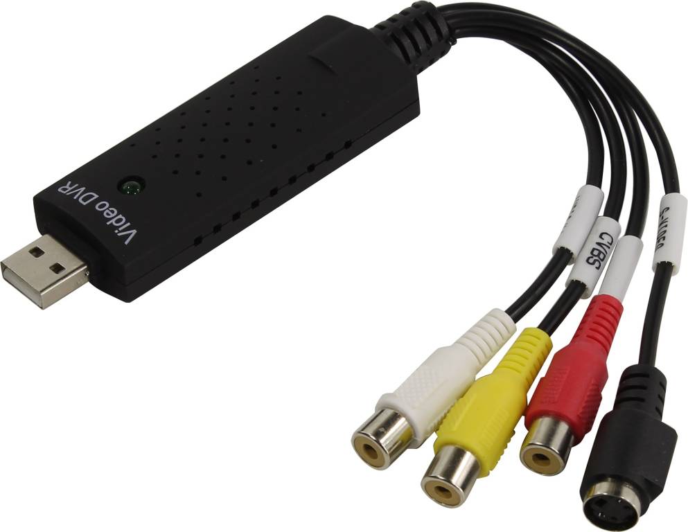    Greenconnect [GL-VCU2RCA] (Analog to Digital Converter, S-video/RCA-In, USB)