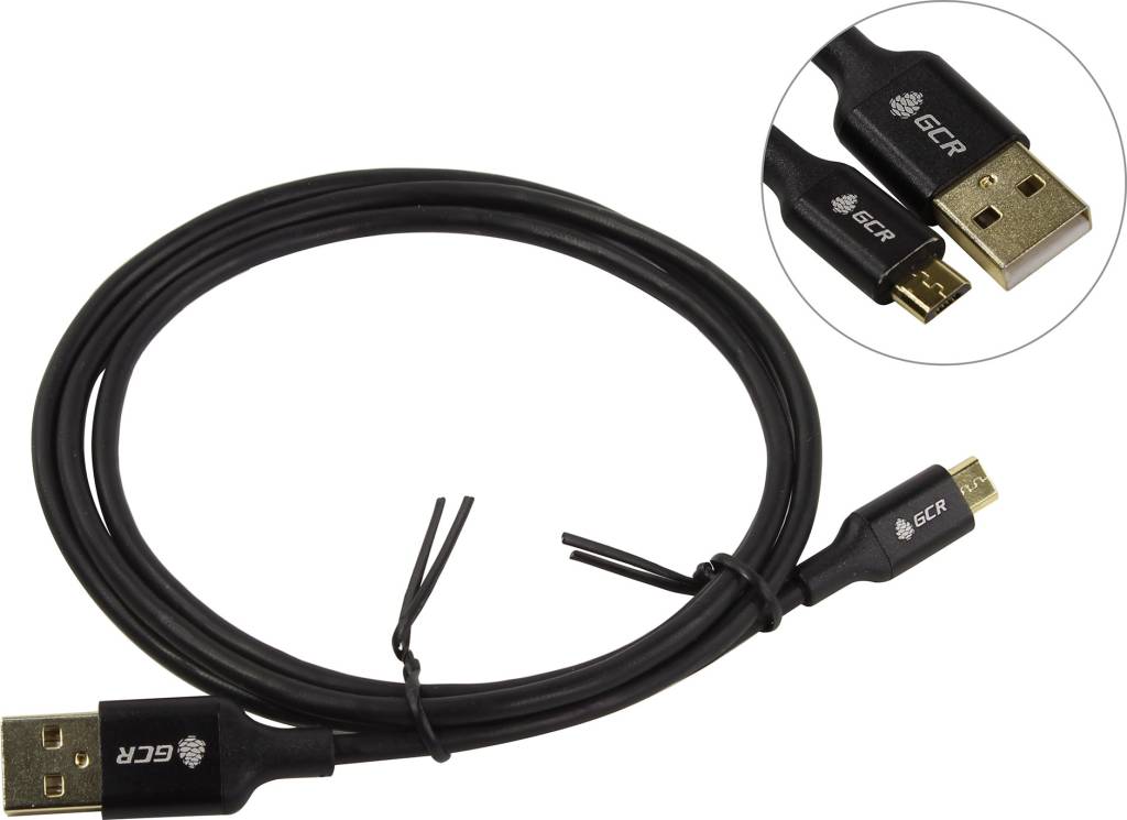 купить Кабель USB AM -- > micro-B 1.0м Greenconnect [GCR-51179]