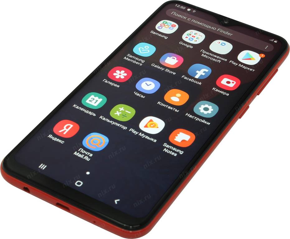   Samsung Galaxy A10 SM-A105FZRGSER Red(1.6+1.35GHz,2Gb,6.21520x720 IPS,4G+WiFi+BT,32Gb+micr
