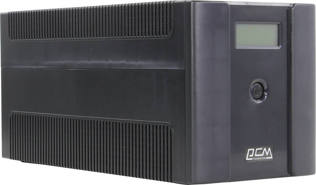  UPS  1500VA PowerCom Raptor (RPT-1500AP LCD EURO)+USB+  /RJ45 ()