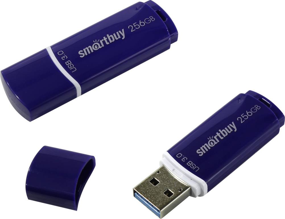   USB3.0 256Gb SmartBuy [SB256GBCRW-B] (RTL)