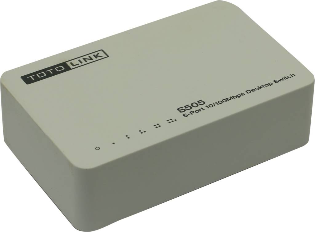   TOTOLINK [S505] Desktop Switch (5UTP 100Mbps)