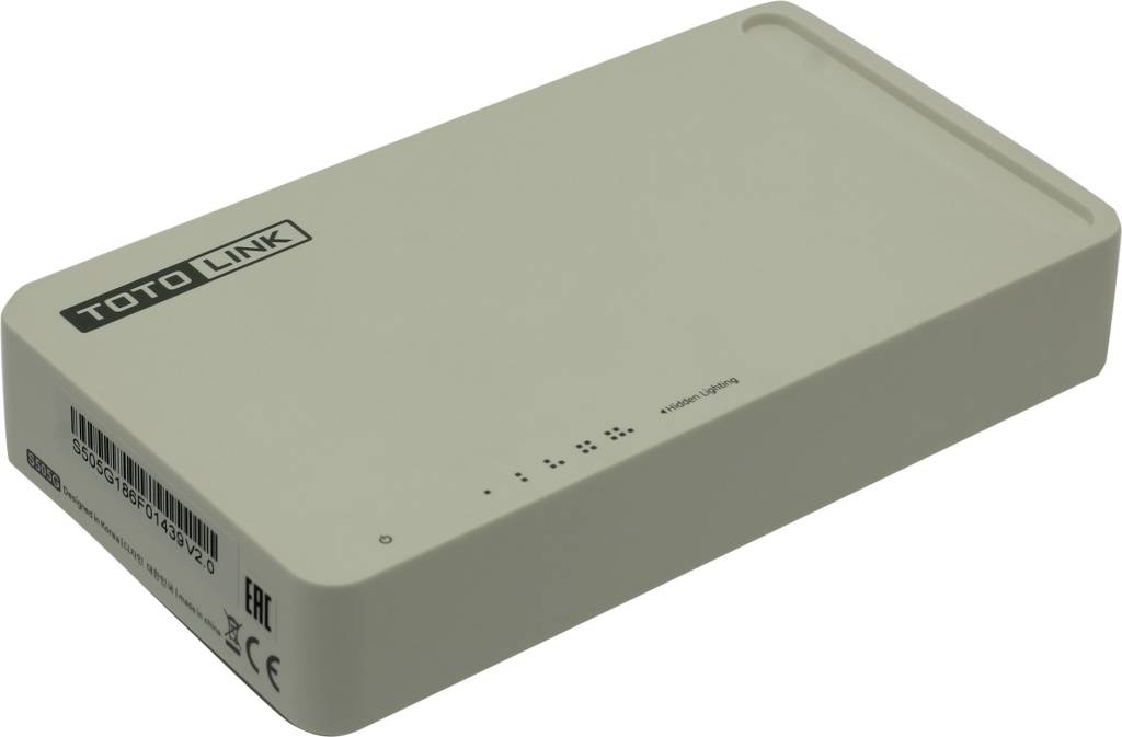   TOTOLINK [S505G] Switch (5UTP 1000Mbps)