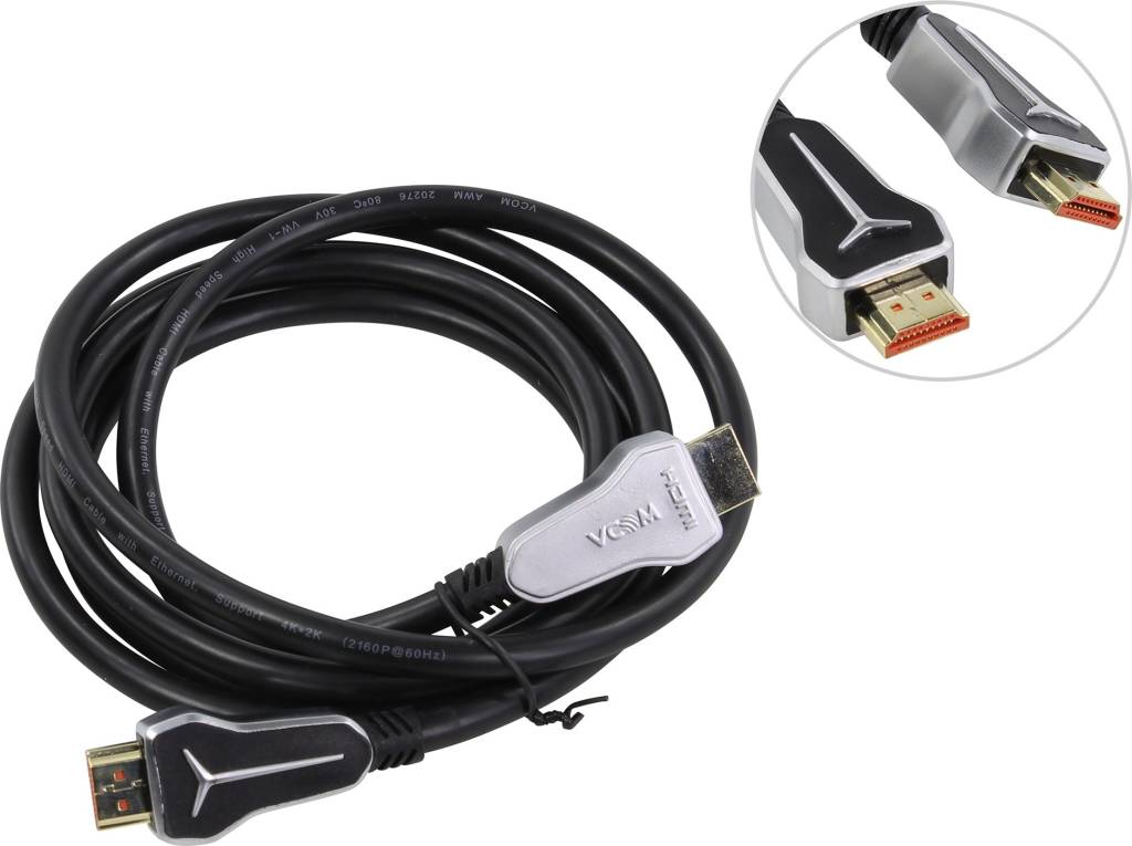 купить Кабель HDMI to HDMI (19M -19M)  1.8м ver2.0 VCOM [CG579-1.8м]
