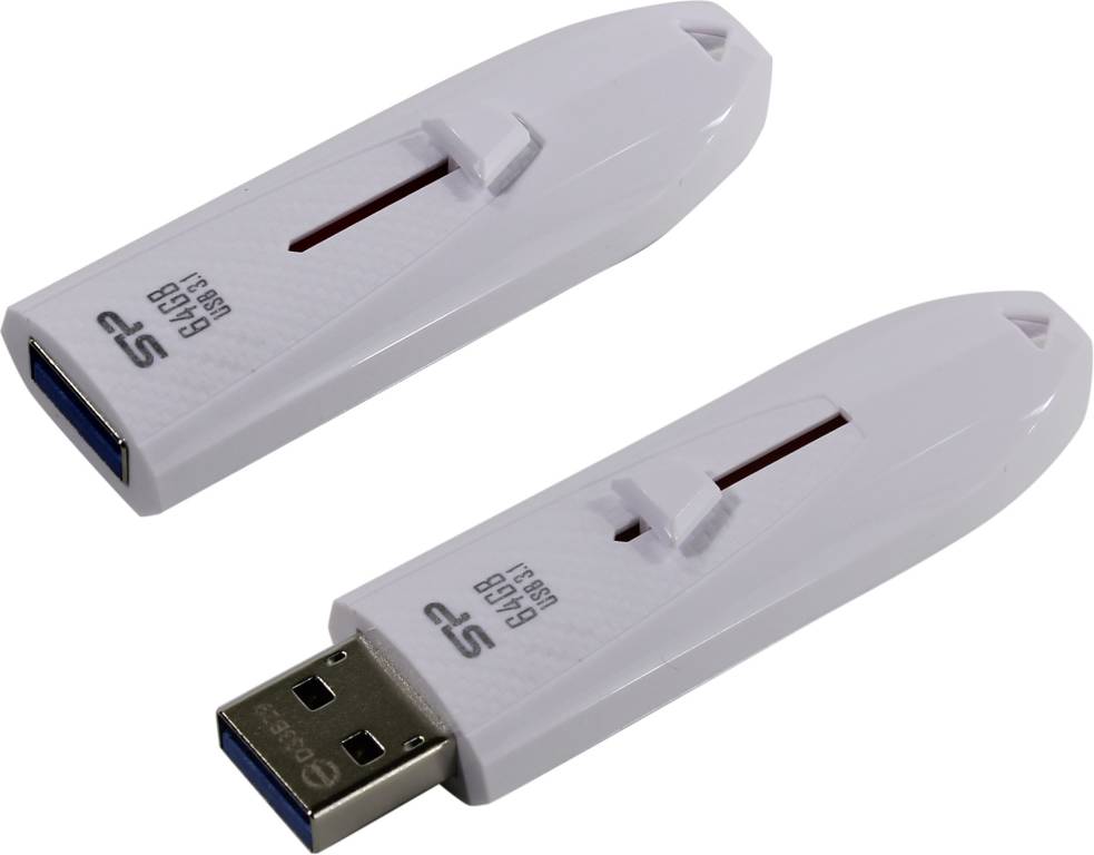   USB3.0 64Gb Silicon Power Blaze B25 [SP064GBUF3B25V1W] (RTL)