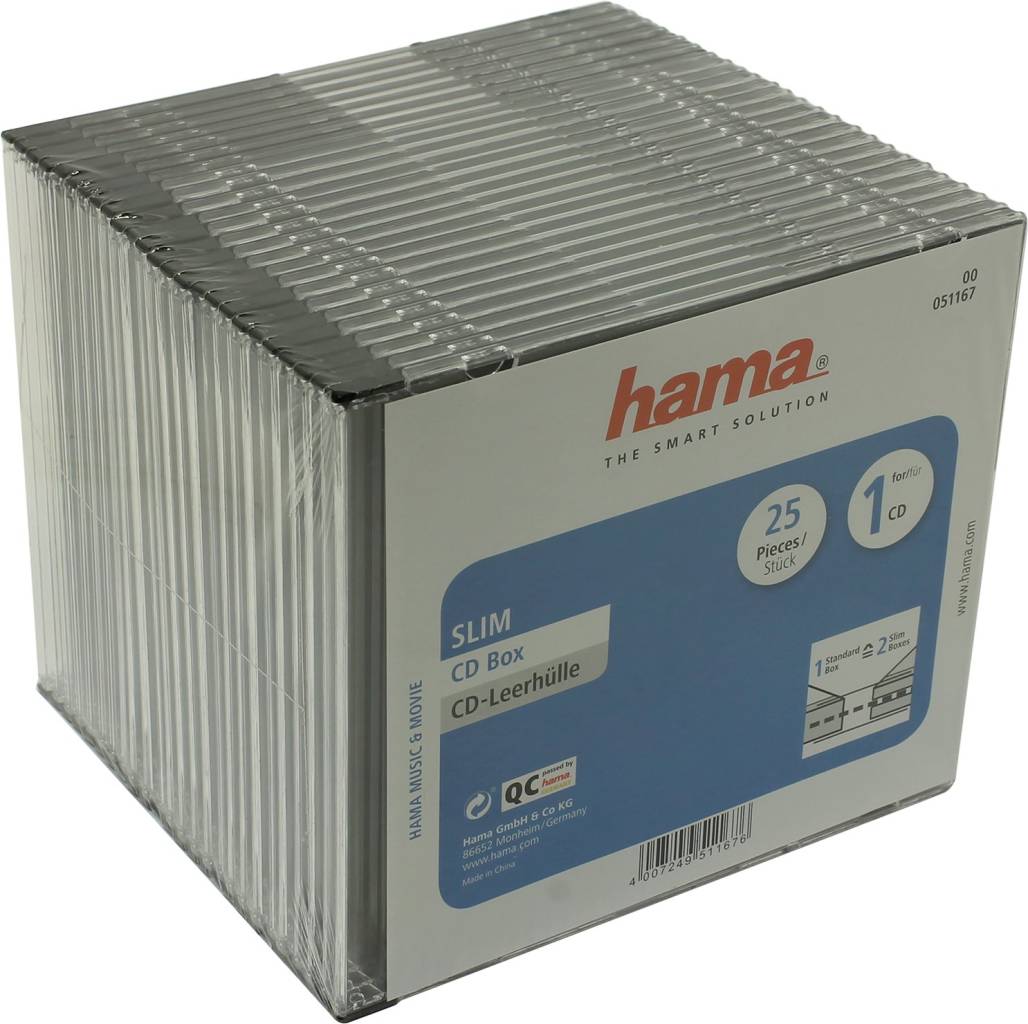  Hama [51167]   CD/DVD  1 , . 25 