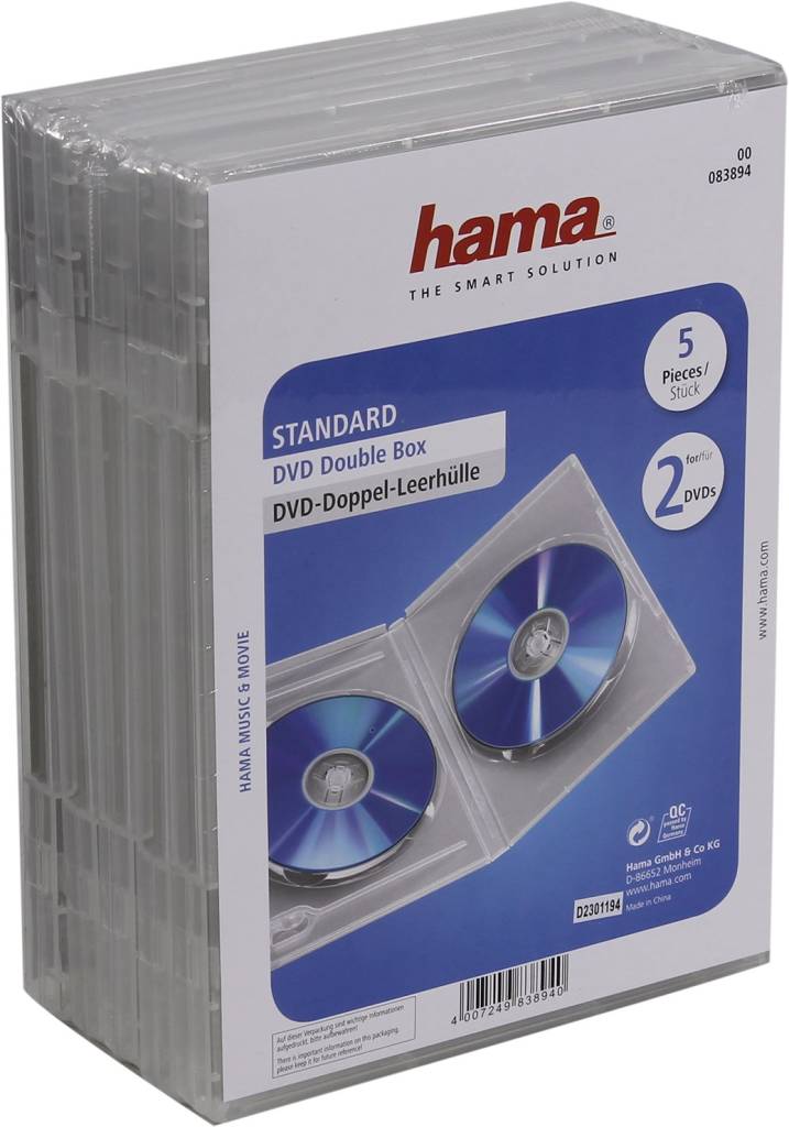  Hama [83894]   CD/DVD  2 , . 5 
