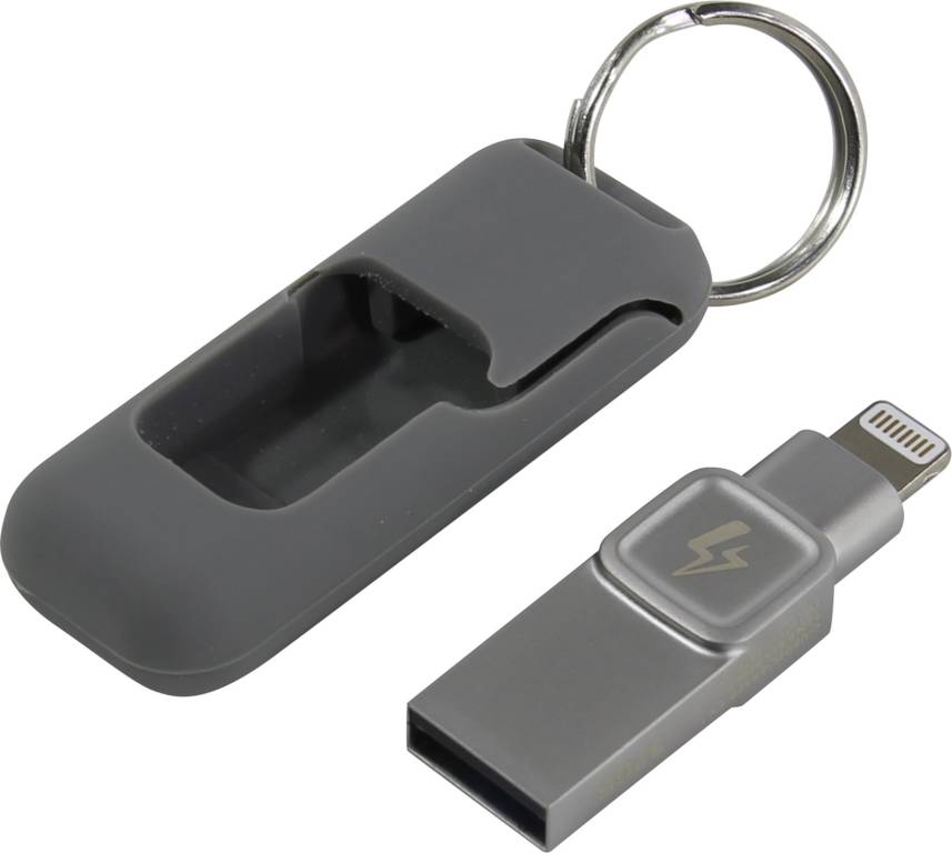   USB3.1 32Gb Kingston DataTraveler Bolt Go Duo[C-USB3L-SR32G-EN] USB3.1/Lightning Flash