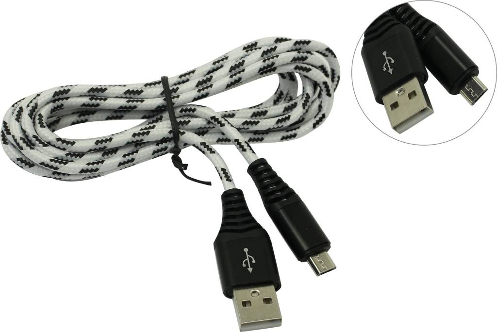   USB AM-- >micro-B 2.0 Smartbuy [iK-202cm-2-k]