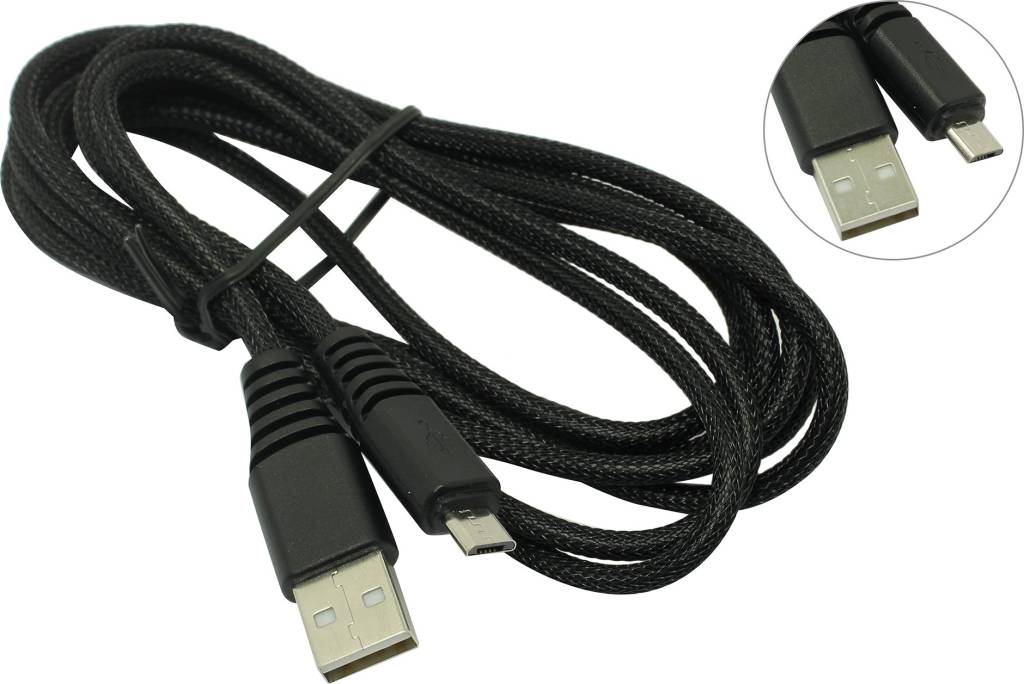   USB AM-- >micro-B 2.0 Smartbuy [iK-20n-2]