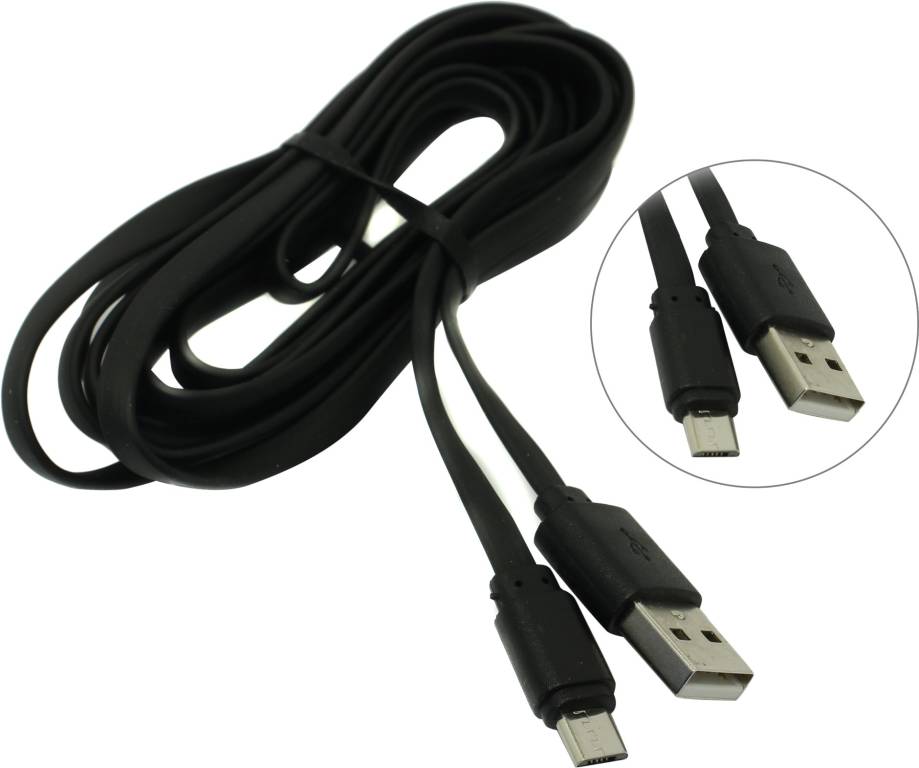   USB AM-- >micro-B 2.0 Smartbuy [iK-20r-2]