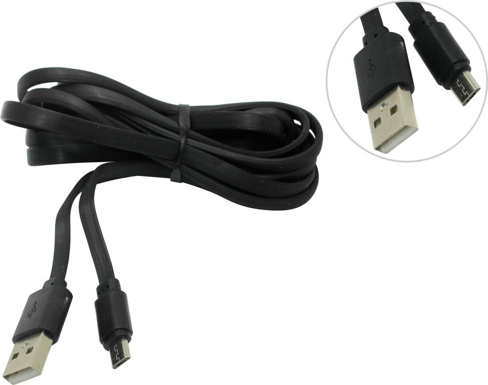   USB AM-- >micro-B 2.0 Smartbuy [iK-20r-2-k]